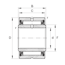 LS NA4910-2RSR, ߴϵ 49ɂ(c)ܷ